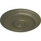 Ekena Millwork Traditional Ceiling Medallion (Fits Canopies up to 2 3/4"), Hand-Painted Painted Turtle, 12"OD x 1"P CM12TRPTF - alternate 2